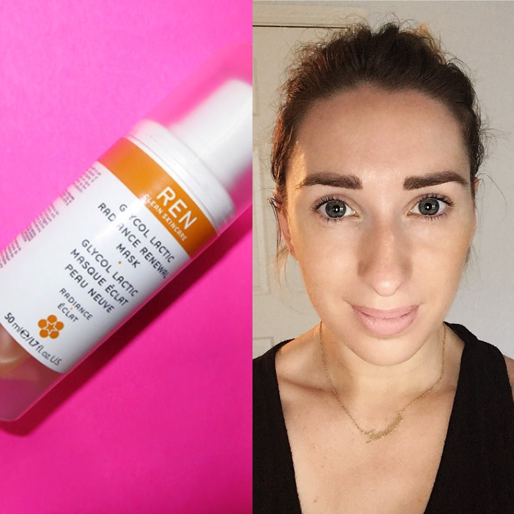 Ren Glycol Lactic Radiance Renewal Mask Review 