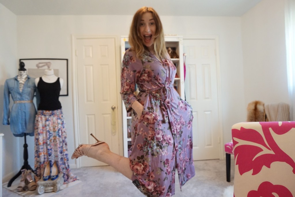 What I want to know: is there an acceptable way of wearing your dressing gown in&nbsp;public?!